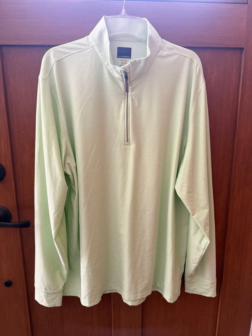 Greg Norman Green 1/4-Zip Pullover Golf Athleisure XL